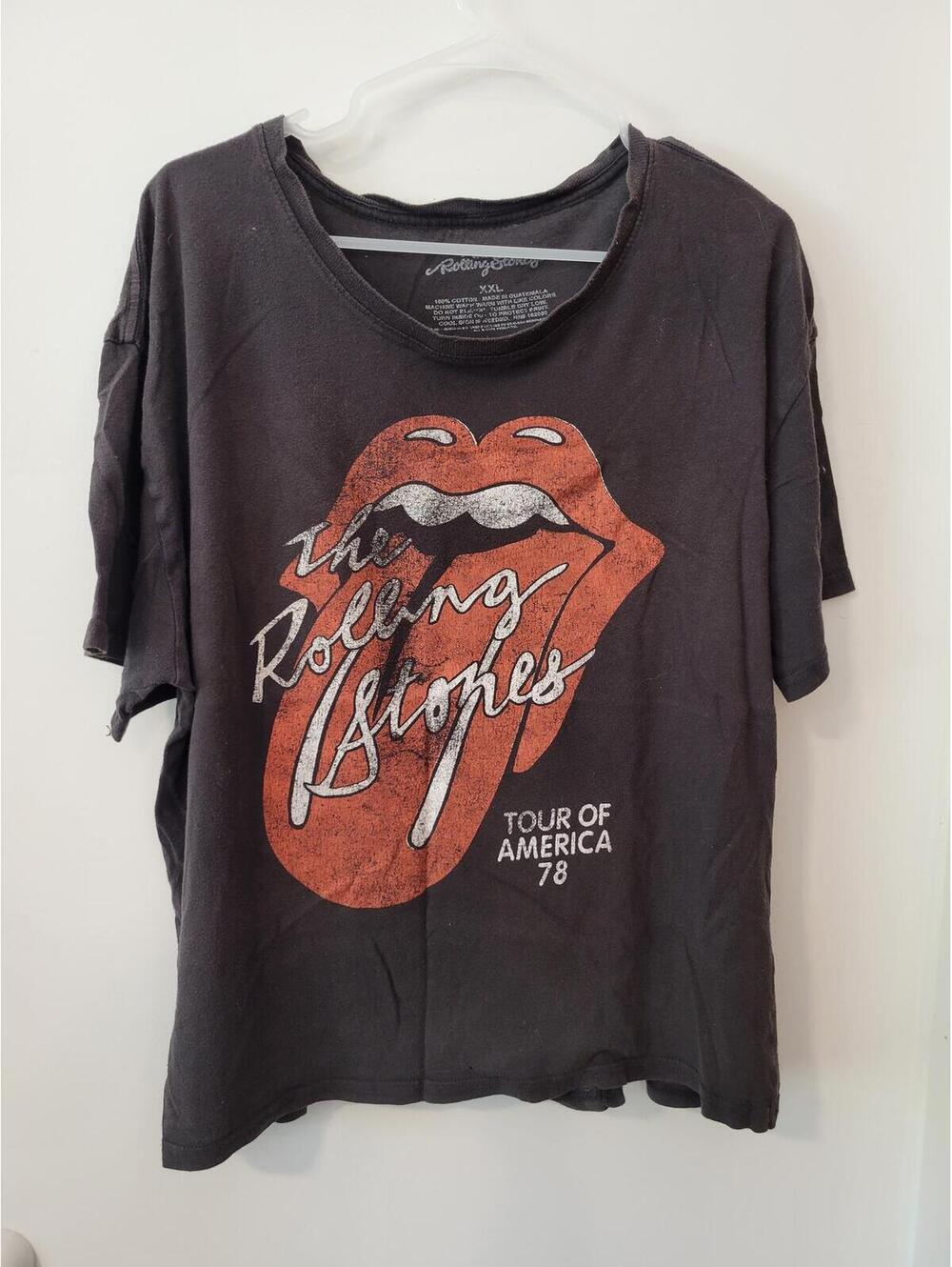The Rolling Stones Tour of America 78 Graphic T-Shirt XXL